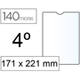 ESSELTE FUNDA PORTACARNET 171x221mm (4) 100-PACK 46010